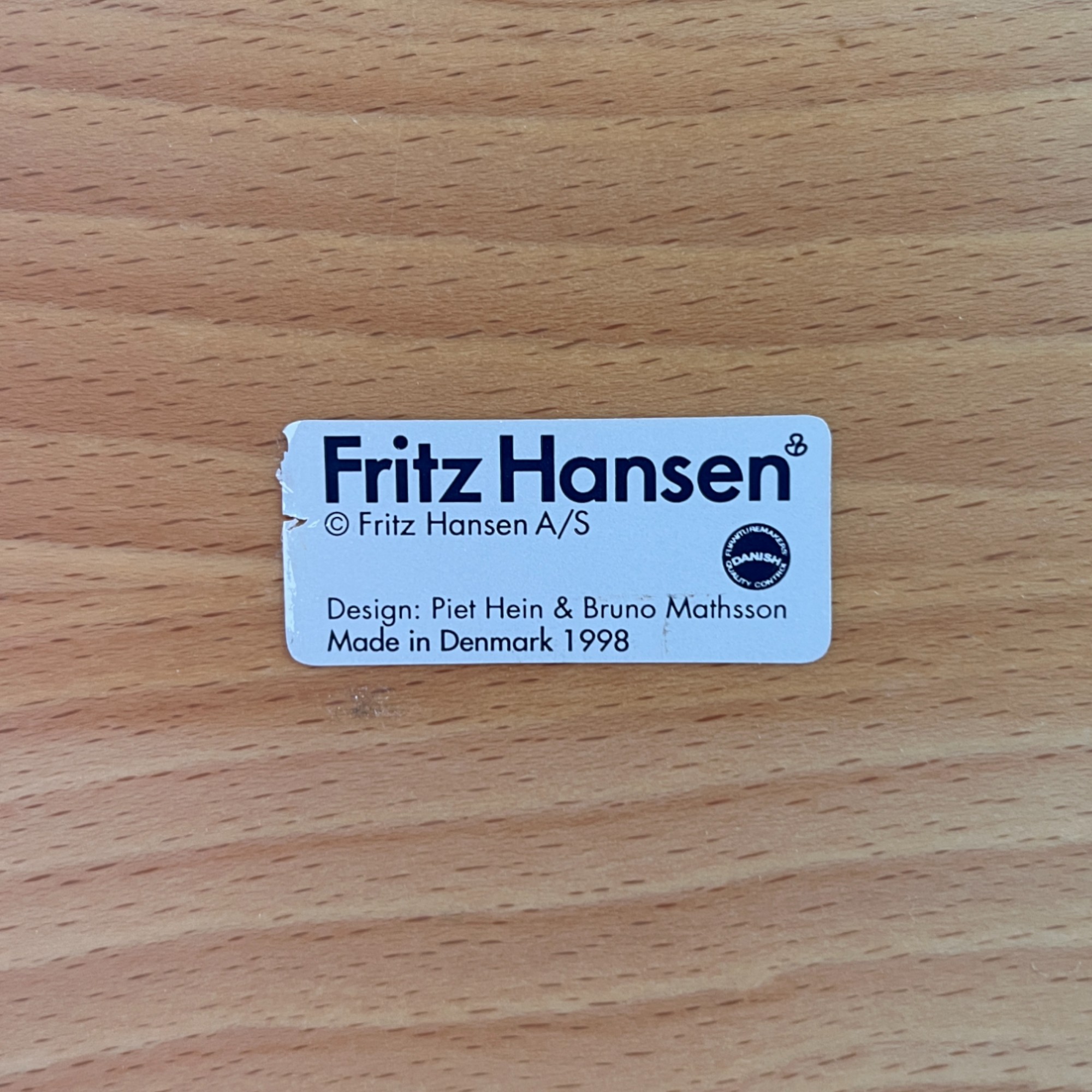 Spisebord Model Superelipsen | Piet Hein & Bruno Mathsson | Fritz Hansen