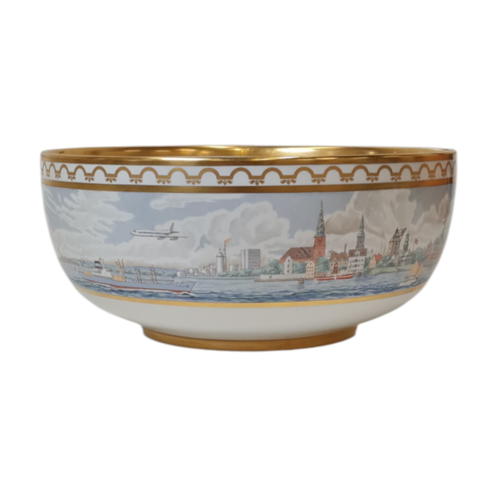 Kgl. Porcelæn Jubilæumsbowle "Den kongelige porcelænsfabrik 1775 - 1975 | Royal Copenhagen