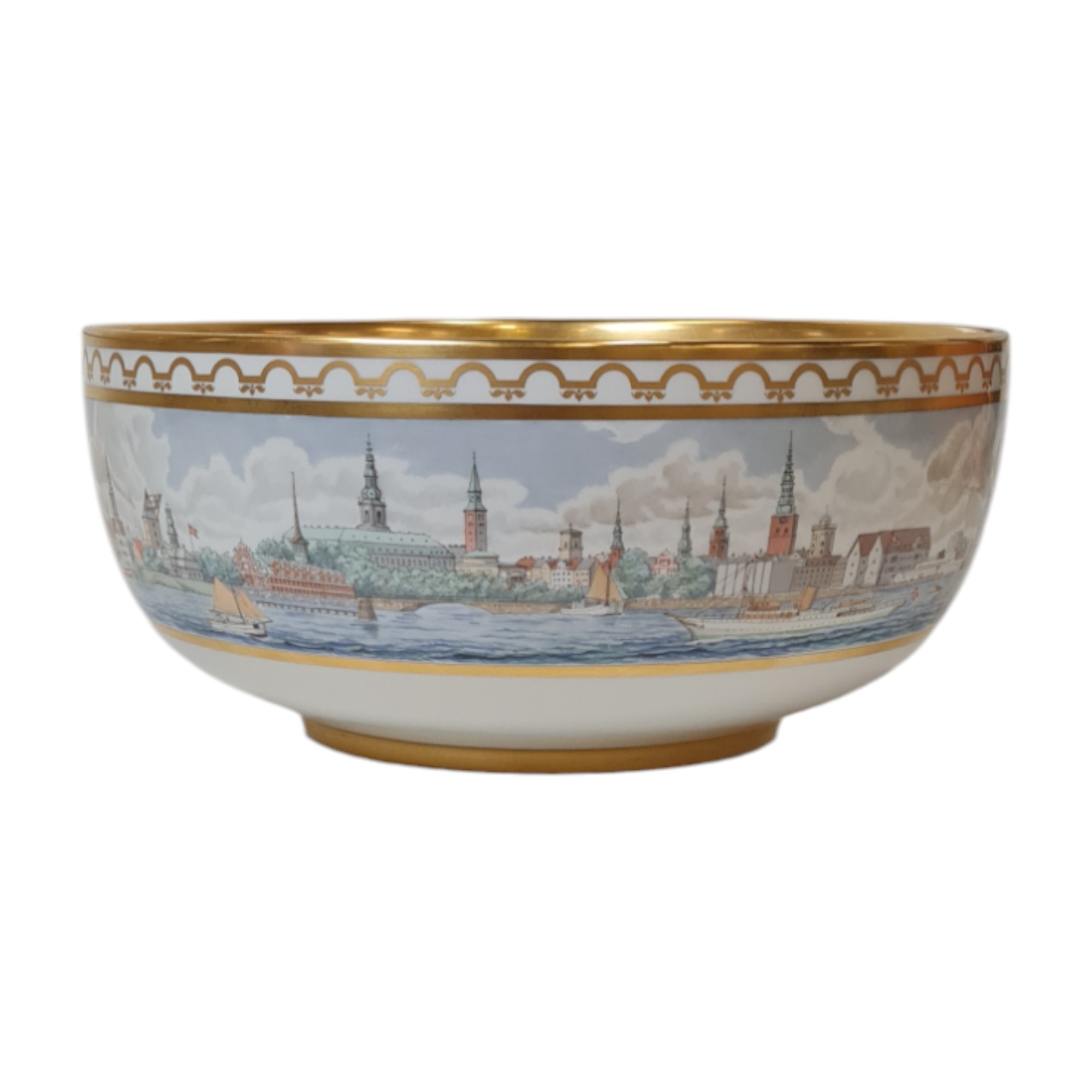 Kgl. Porcelæn Jubilæumsbowle "Den kongelige porcelænsfabrik 1775 - 1975 | Royal Copenhagen