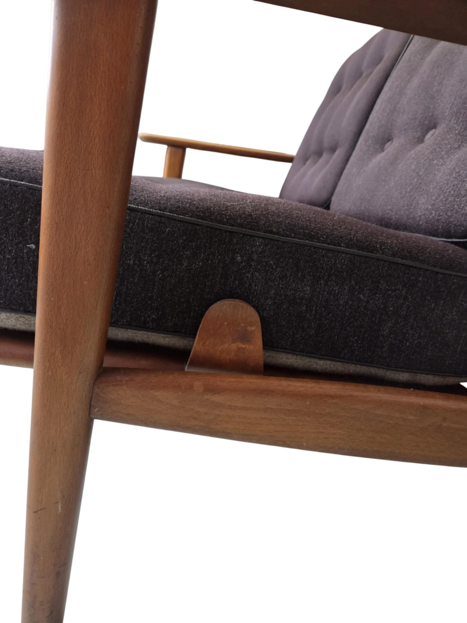 2 Personers sofa Model GE 240 "Cigaren" | Hans J. Wegner | Teak og Uld